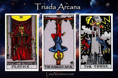 Combinaciónes del Tarot: La Justicia y El Colgado